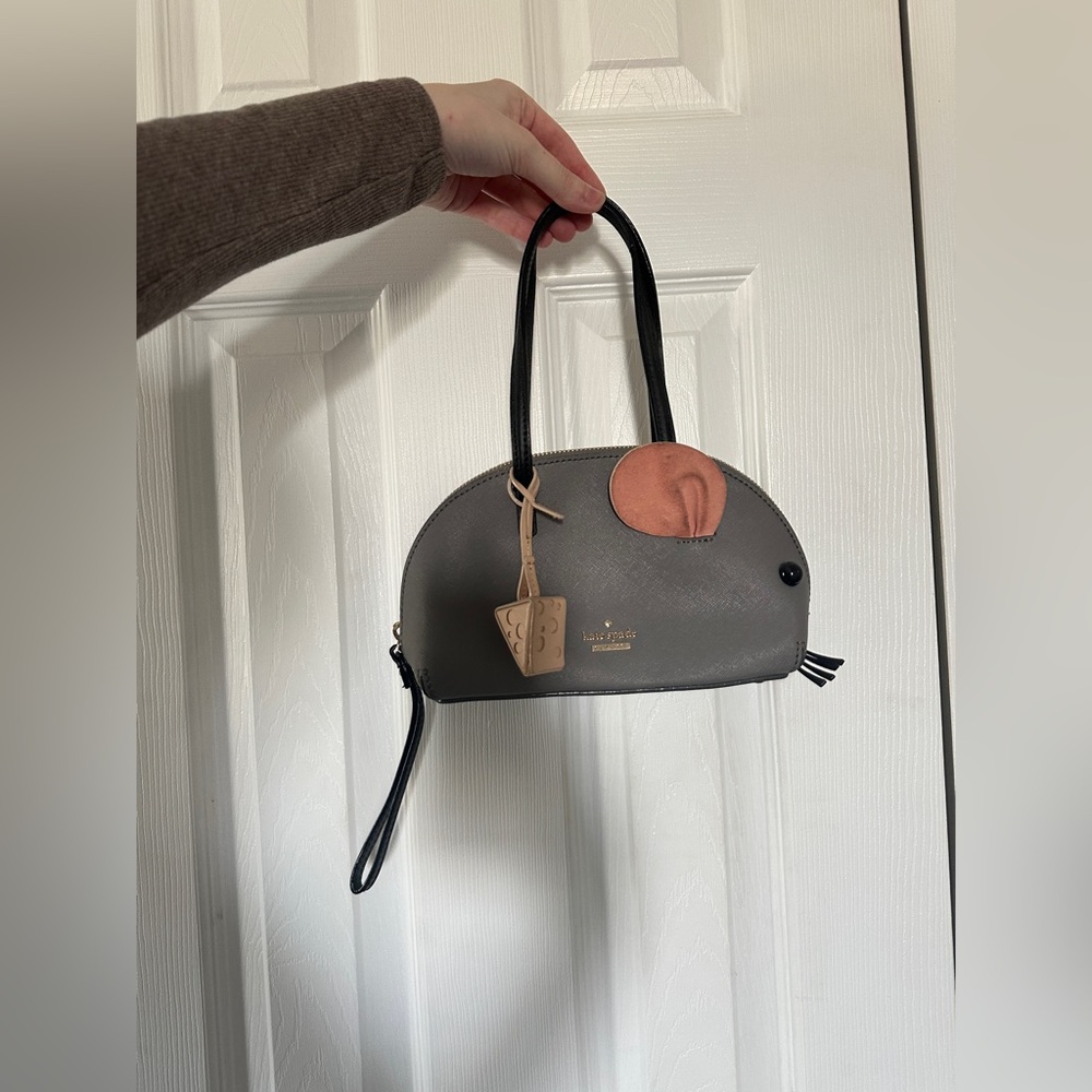 Kate Spade gray mouse purse